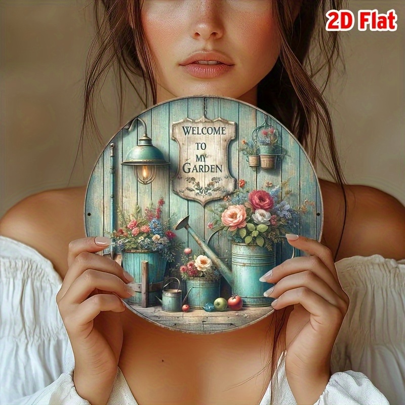 2D Flat, 1pc Vintage 