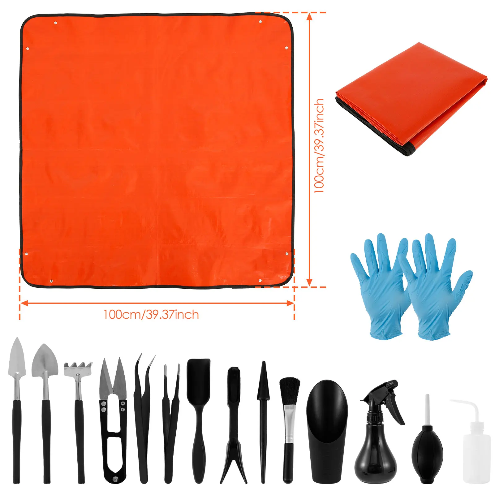 13/16Pcs Garden Succulent Plan - Gardening Tools Bundle recension och pris