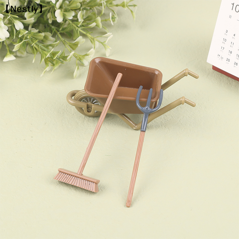 1:12 Brick Field Garden Farm S - Gardening Tools Toys recension och pris