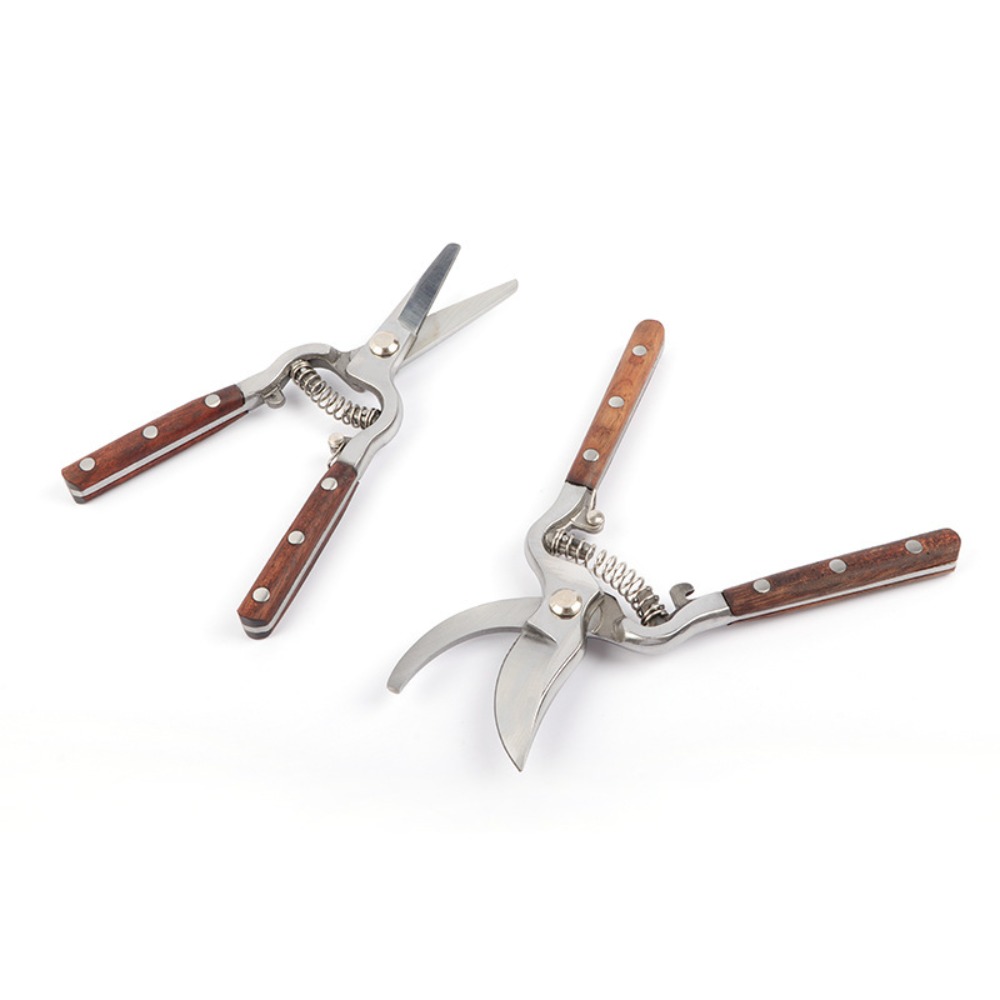Vintage Wooden Handle Garden P - Gardening Tools Vintage recension och pris