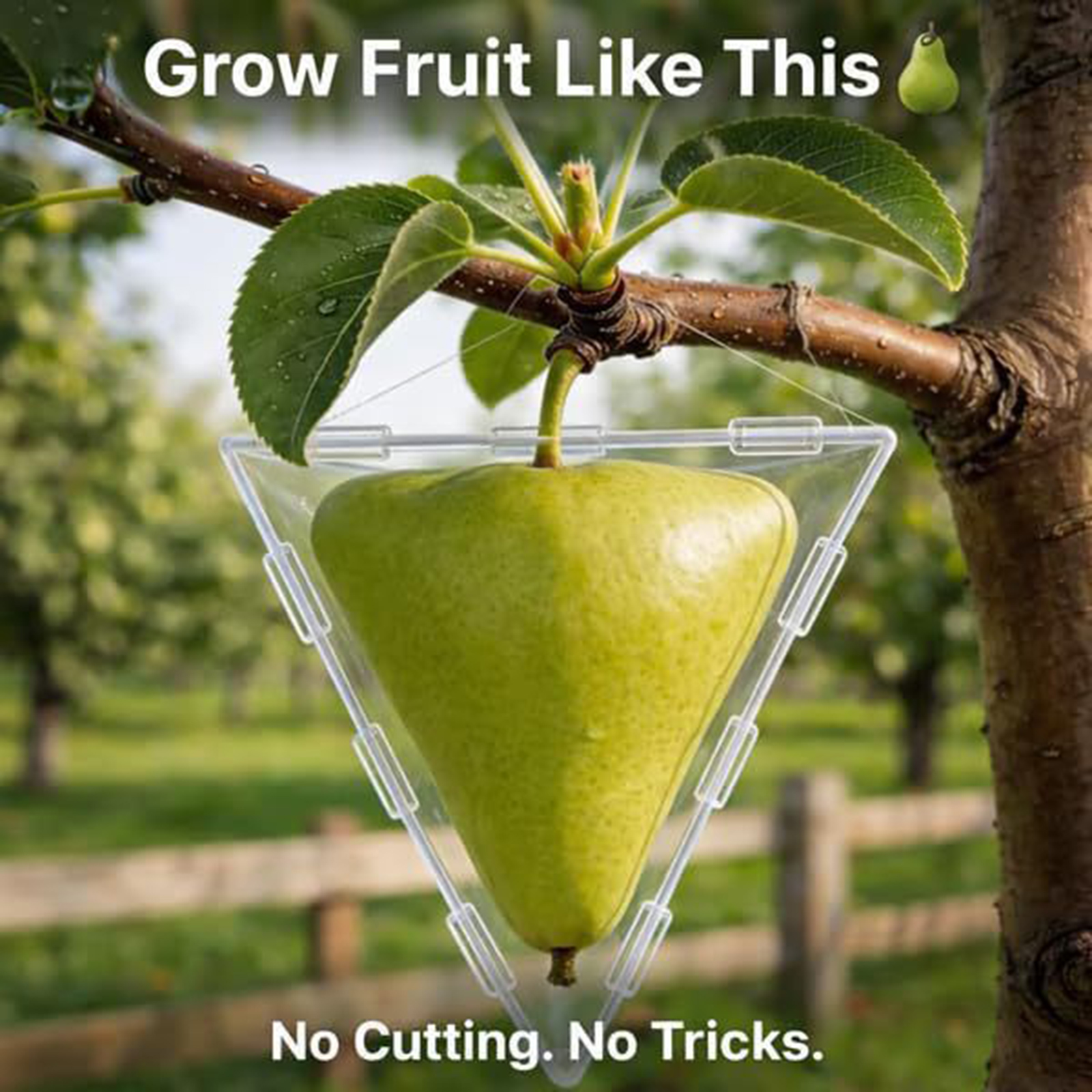 Mini Cube Fruit Shaping Mould  - Gardening Tools Unique recension och pris