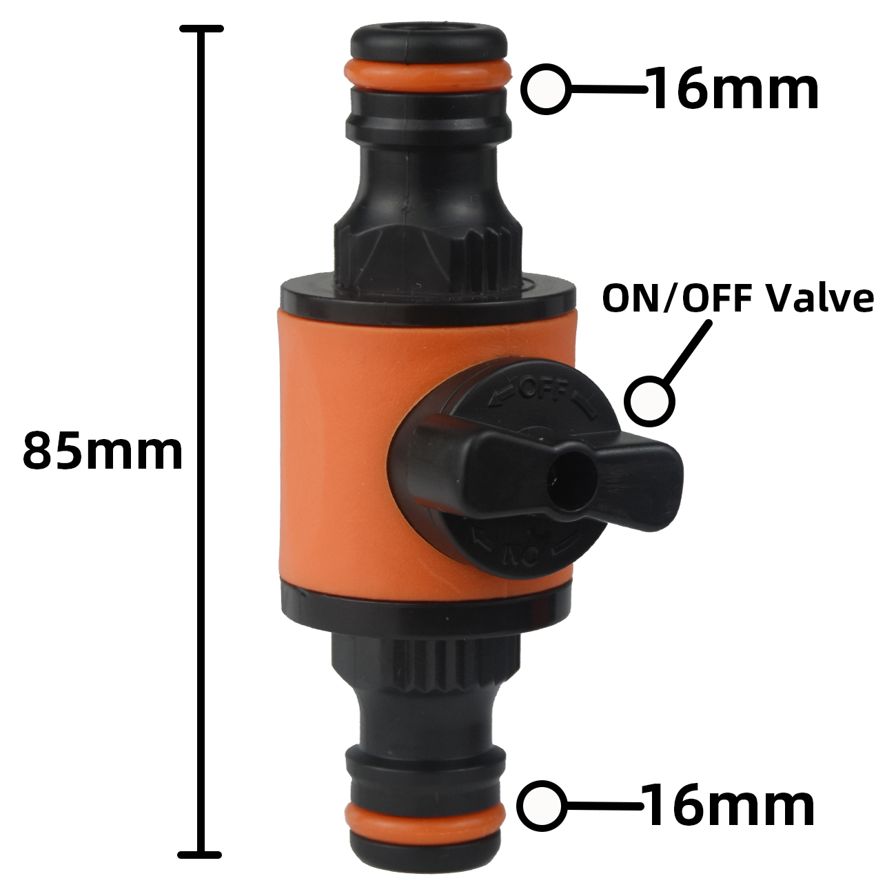 2pcs Garden Hose Tap Shut Off  - Gardening Tools Repair recension och pris