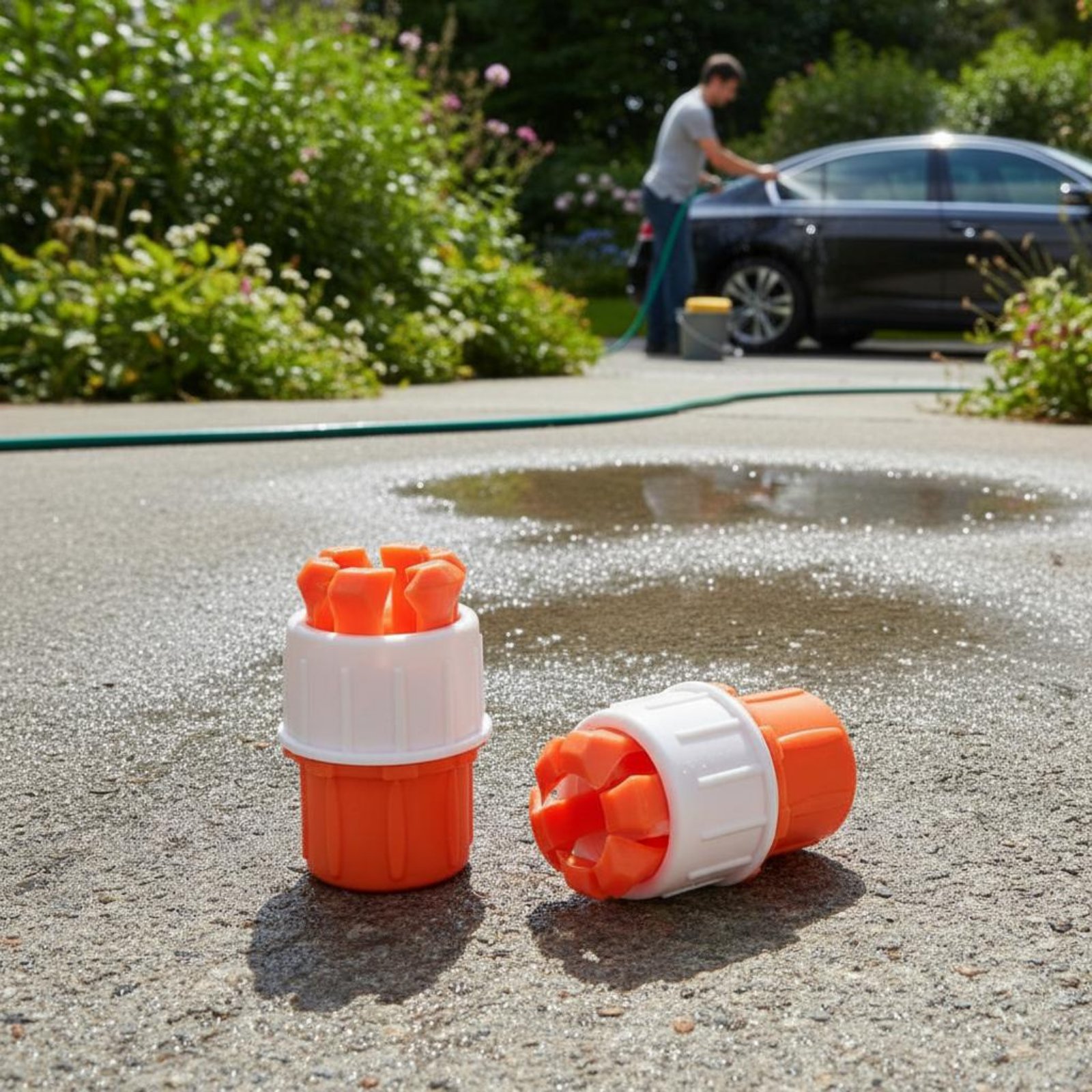 Water Hose Quick Connector Lea - Gardening Tools English recension och pris