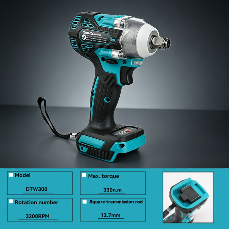 Makita DTW300 18V Tool Set Bru - Gardening Tools Repair recension och pris