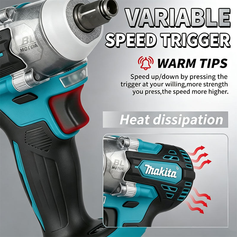 Makita DTW300 18V Tool Set Bru - Gardening Tools Repair recension och pris
