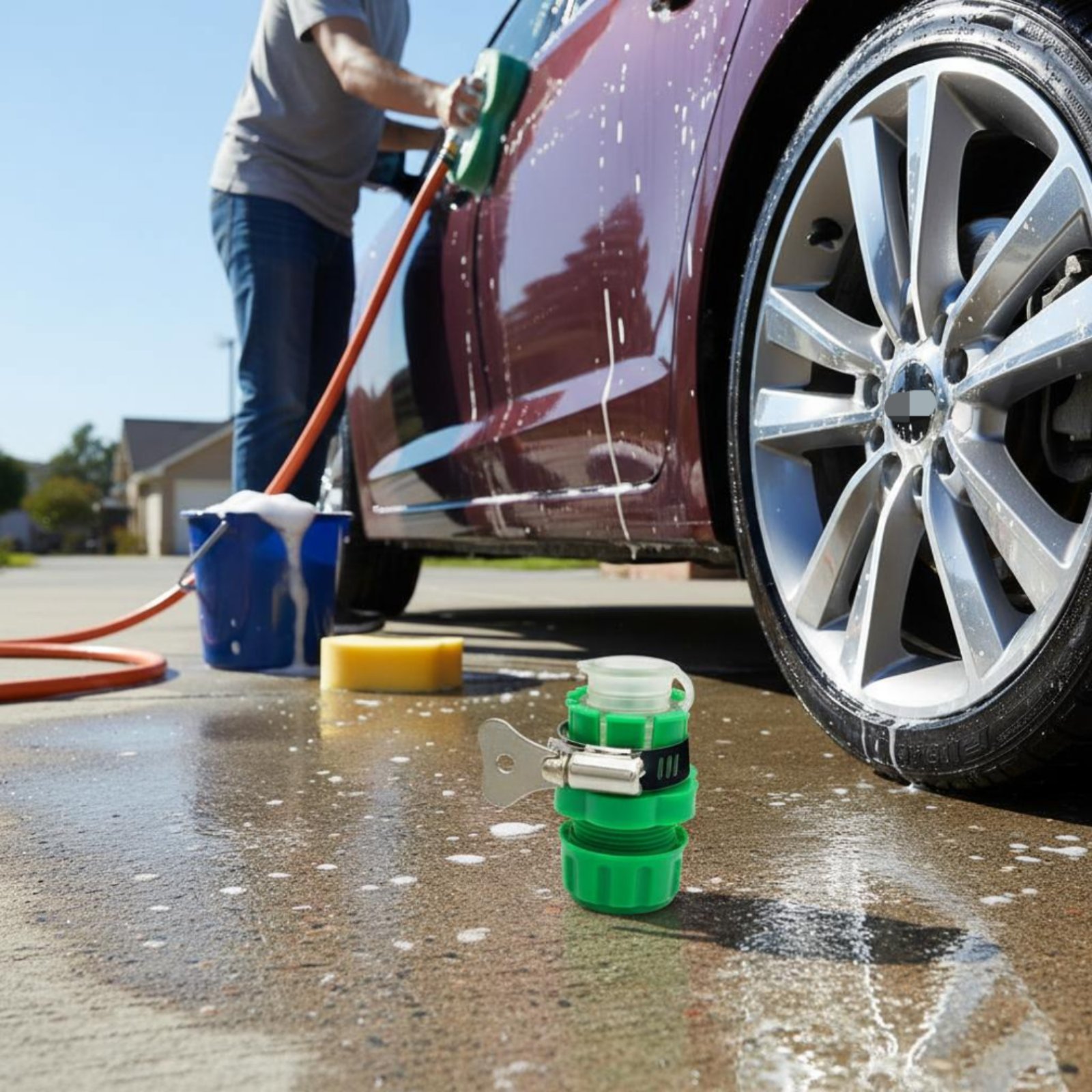 Car Wash Hose Connector No-Too - Gardening Tools English recension och pris
