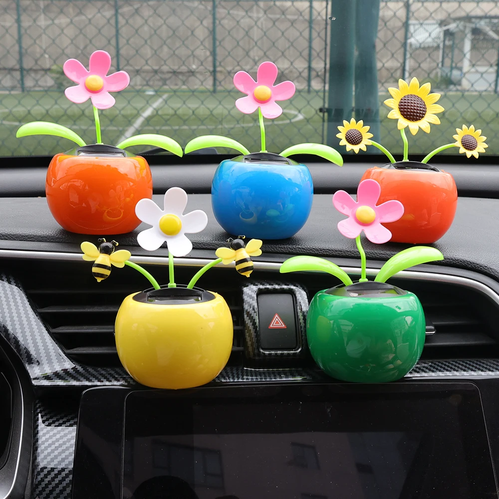 Car Ornament Solar Powered Dan - Gardening Tools Cute recension och pris