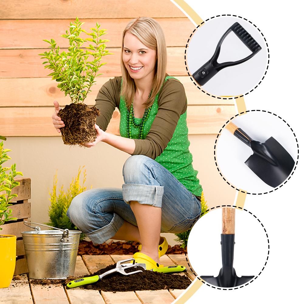36cm Garden Shovel WIth Wooden - Gardening Tools For Toddlers recension och pris