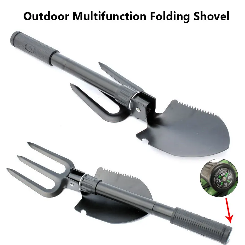 NEW Portable Multifunction Fol - Gardening Tools Shovel recension och pris