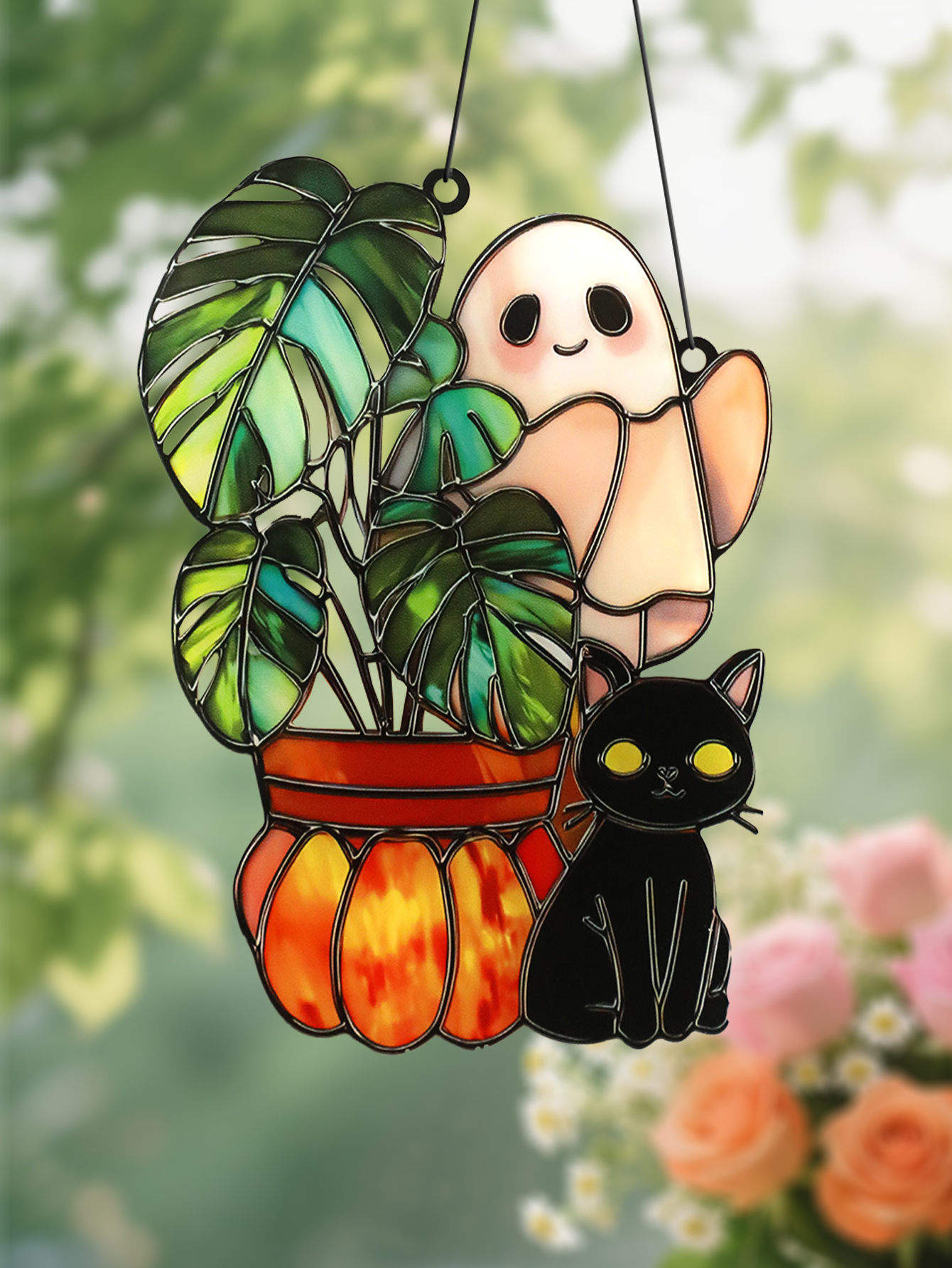 Cute Halloween Ghost Hanging D - Gardening Tools Cute recension och pris