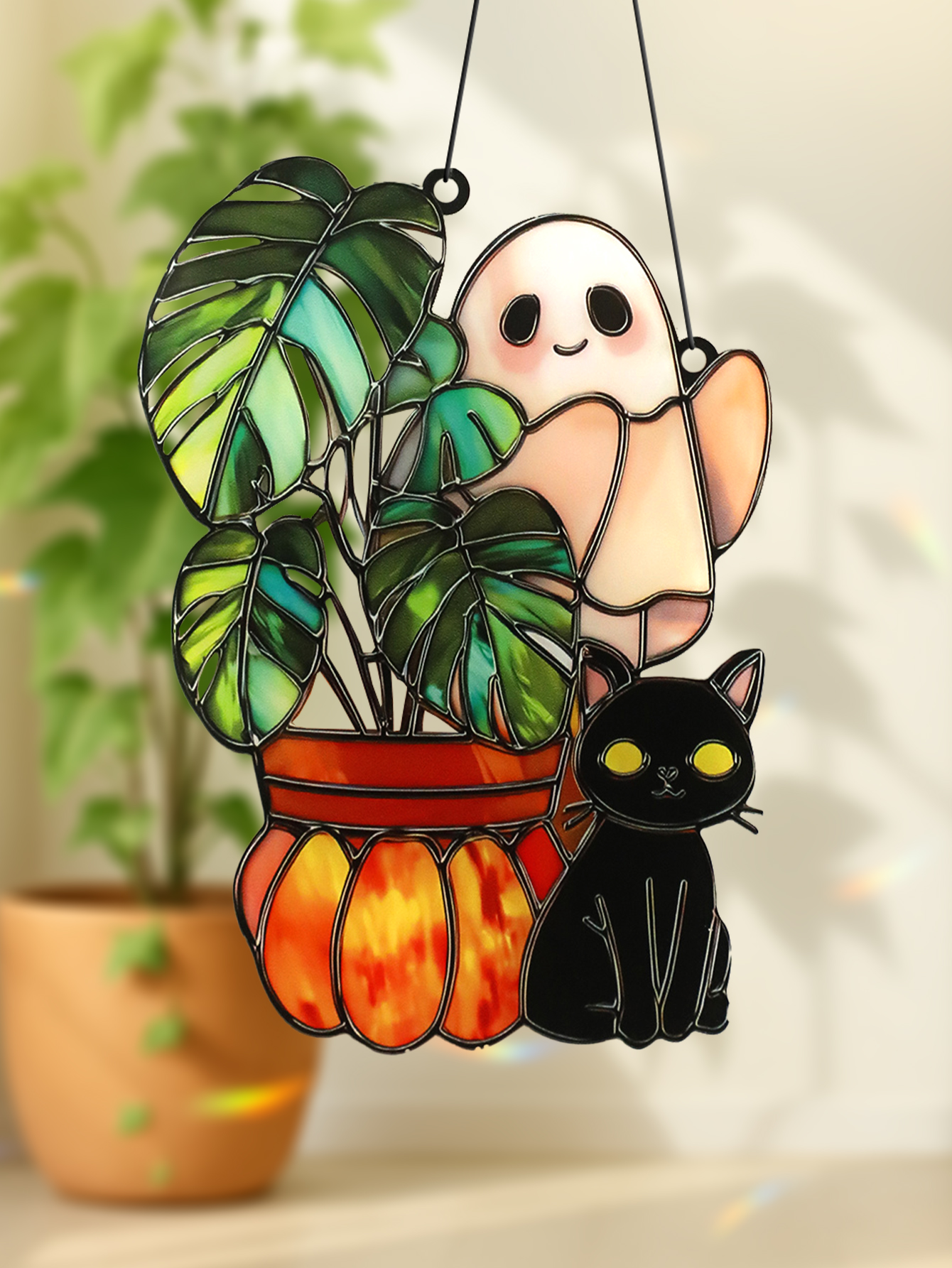 Cute Halloween Ghost Hanging D - Gardening Tools Cute recension och pris