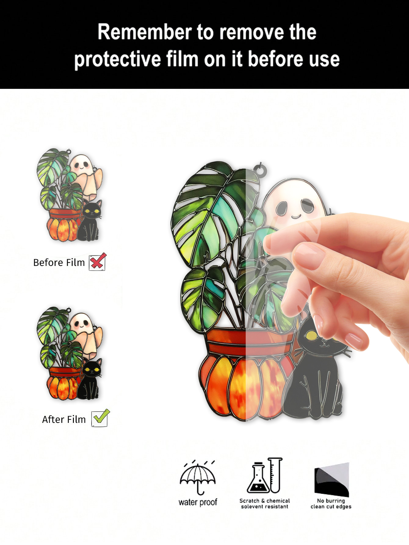 Cute Halloween Ghost Hanging D - Gardening Tools Cute recension och pris