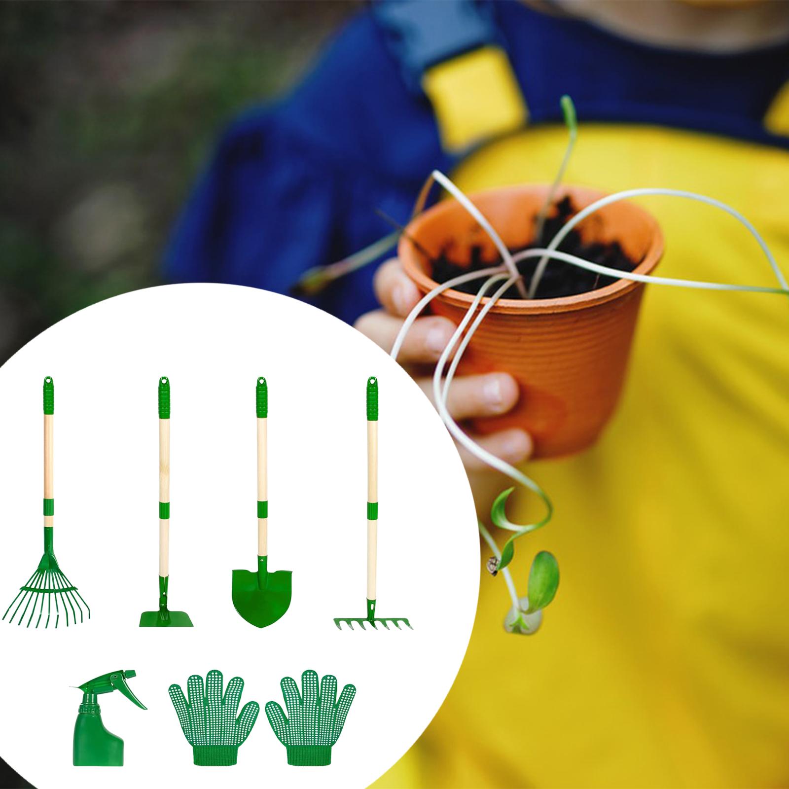 6 Pieces Kids Gardening Tools  - Gardening Tools Kids Set recension och pris