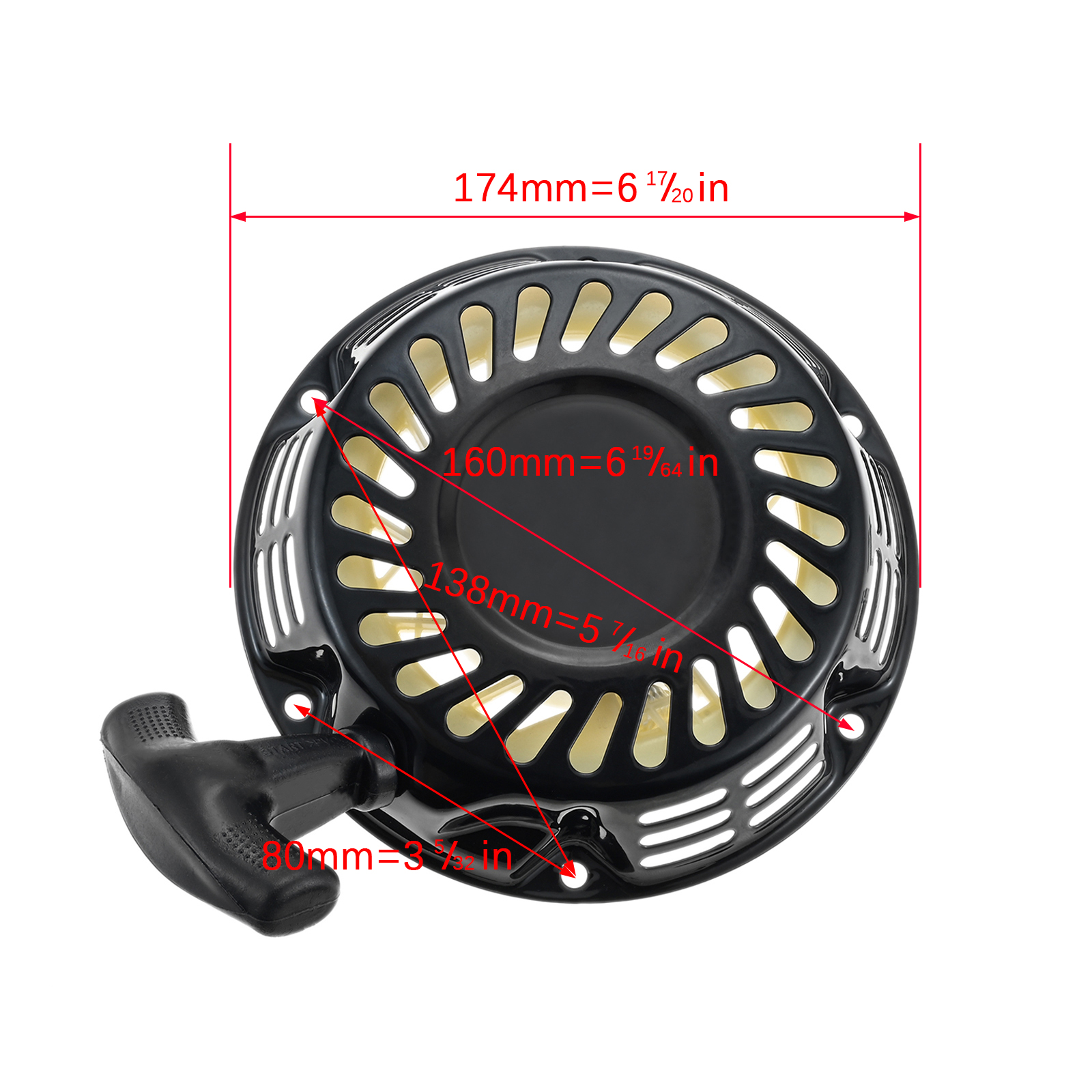 Recoil Starter Assy Fit For Co - Gardening Tools Harbor Freight recension och pris