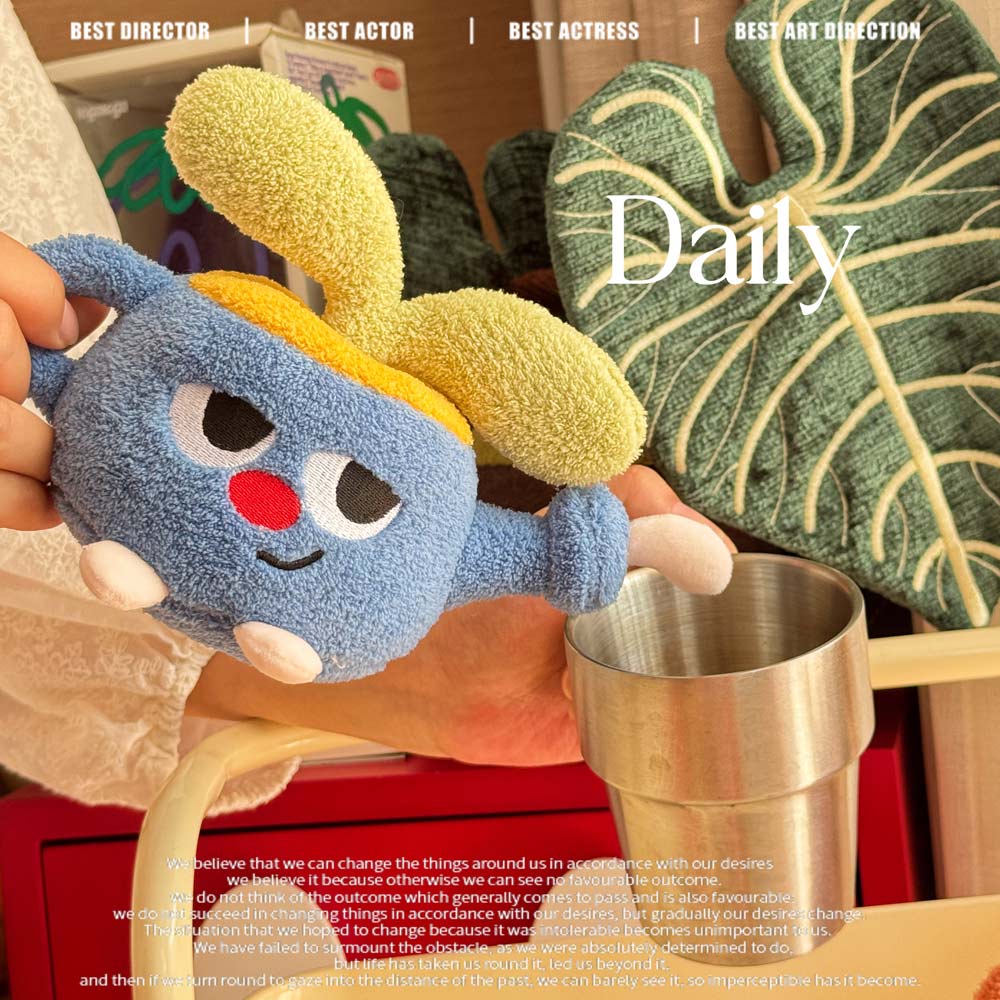 Cute Smiley Planter Plush Toy  - Gardening Tools Cute recension och pris