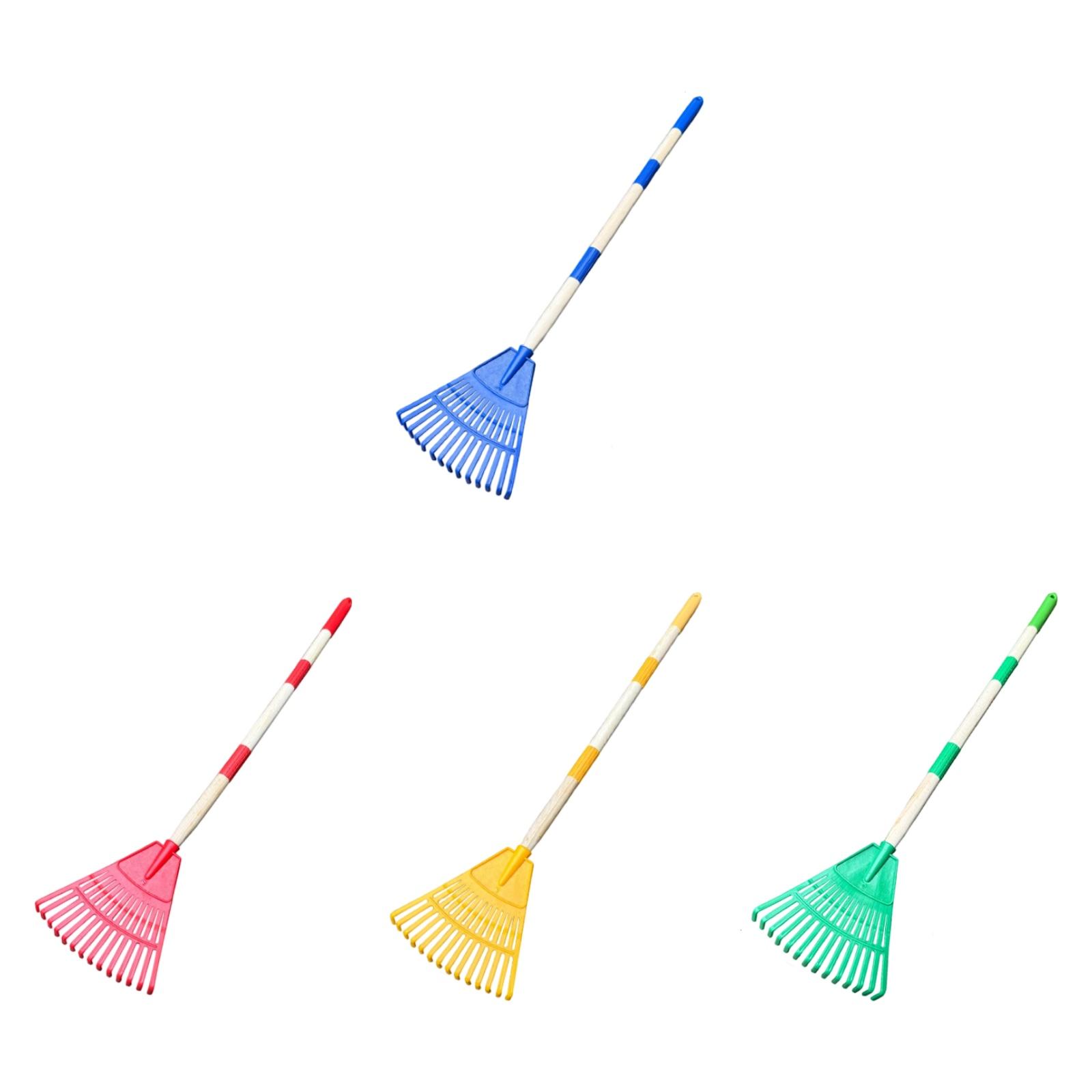 Leaf Rake 3 Sections with Long - Gardening Tools For Toddlers recension och pris