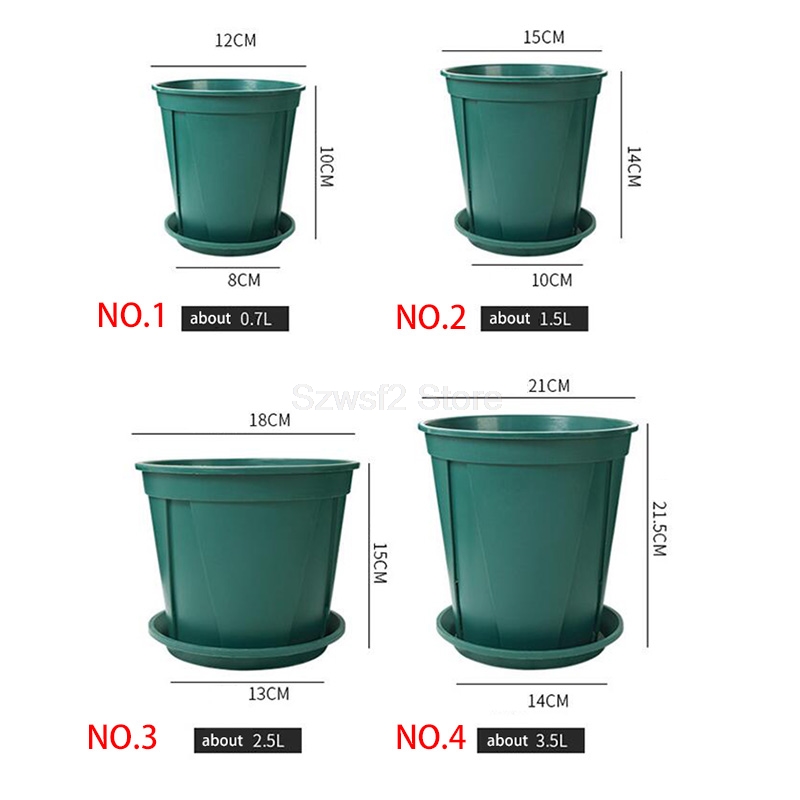 5/10pcs Green Plastic Plant Fl - Gardening Tools Cute recension och pris
