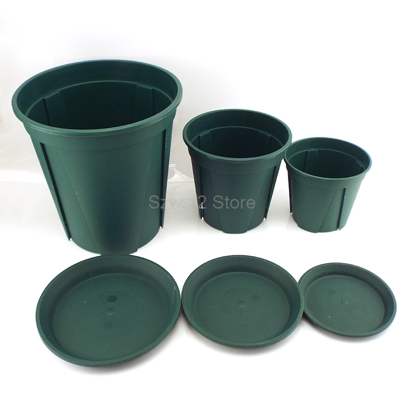 5/10pcs Green Plastic Plant Fl - Gardening Tools Cute recension och pris