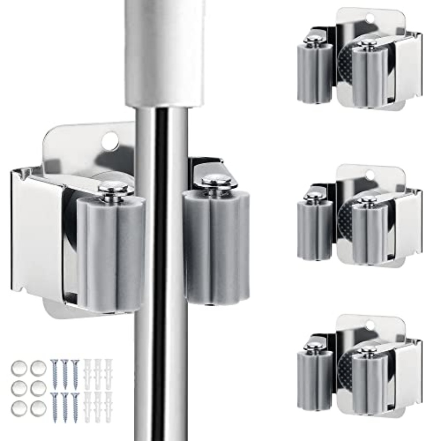 3PCS Broom and Mop Holder, Hea - Gardening Tools Rack recension och pris
