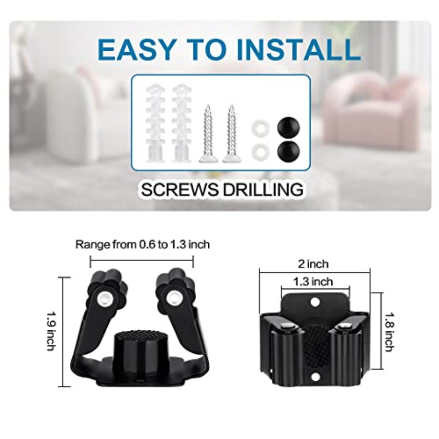 3PCS Broom and Mop Holder, Hea - Gardening Tools Rack recension och pris